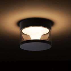 BRENDA natynkowa czarna 230V LED 9W IP65 3000K