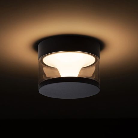 Przejdź do produktu BRENDA natynkowa czarna  230V LED LED 9W IP65  3000K