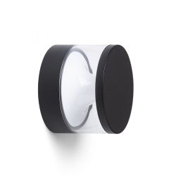 BRENDA natynkowa czarna 230V LED 9W IP65 3000K