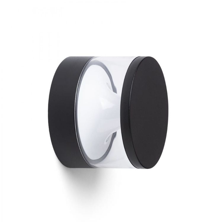 BRENDA natynkowa czarna 230V LED 9W IP65 3000K