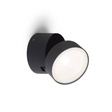 Przejdź do produktu FLAVIO R natynkowa czarna 230V LED 6W 110° IP54 3000K
