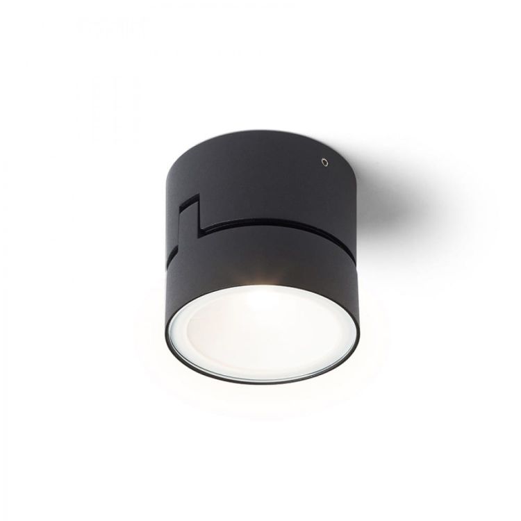 FLAVIO R natynkowa jasno szara 230V LED 6W 110° IP54 3000K