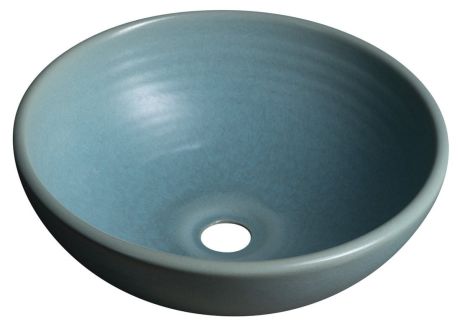 Przejdź do produktu ATTILA umywalka ceramiczna, średnica 43cm, turkusowy