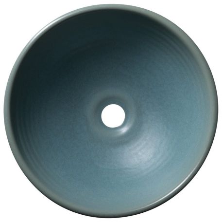 Przejdź do produktu ATTILA umywalka ceramiczna, średnica 43cm, turkusowy