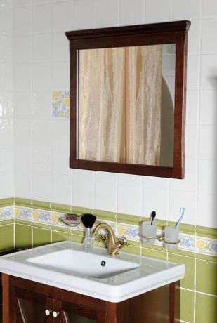 Przejdź do produktu CROSS lustro w drewnianej ramie 60x80cm, buk