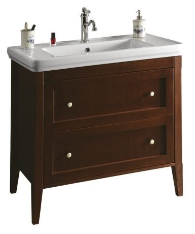 Przejdź do produktu CROSS szafka umywalkowa 85x81x47cm, 2 szuflady, buk