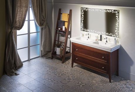 Przejdź do produktu CROSS szafka umywalkowa 116x77,5x49,5cm, buk