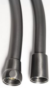 SOFTFLEX wąż prysznicowy plastikowy, 120cm, metaliczny srebrny/chrom