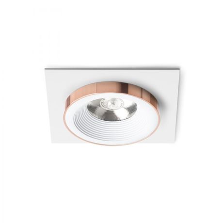 Przejdź do produktu SHARM SQ I wpuszczana biała miedź 230V LED 10W 24°  3000K