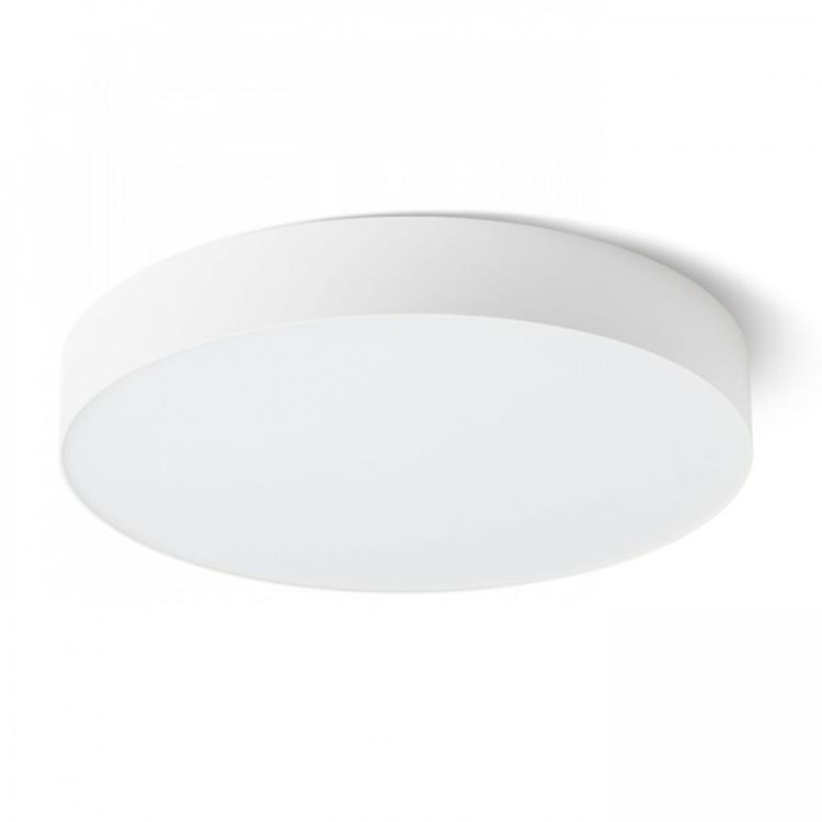 LARISA R 40 sufitowa biała 230V LED 50W 3000K 4000K 6500K