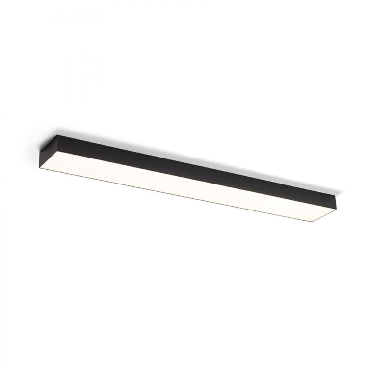LARISA 115X15 DIMM sufitowa czarna  230V LED 60W  3000K