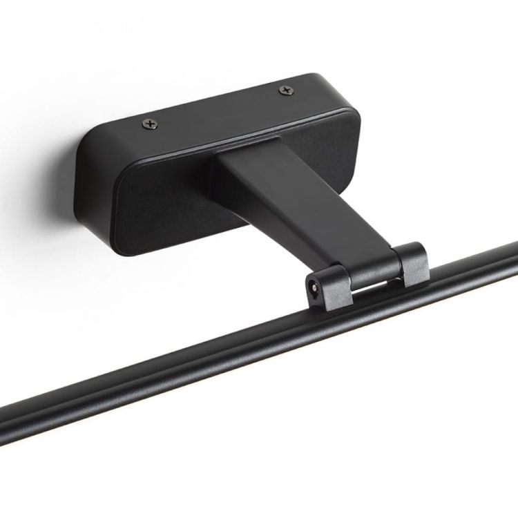 ALISA 60 ścienna czarna matowa  plastik 230V LED 12W  3000K