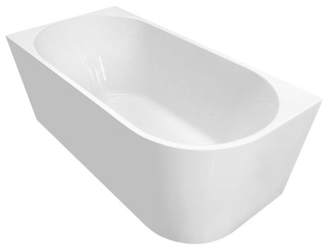 Przejdź do produktu TIBERA L wanna przyścienna, narożna 150x75cm, biały