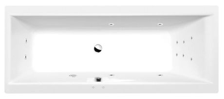 Przejdź do produktu CLEO wanna z hydromasażem, 170x70x48cm, Attraction Hydro, chrom