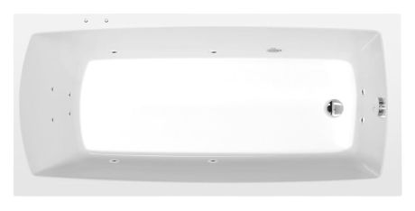 Przejdź do produktu LILY wanna z hydromasażem, 150x70x39cm, Active Hydro, chrom