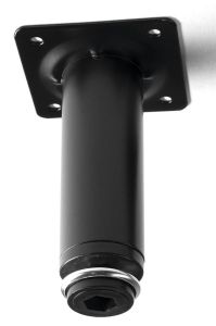 KERAMIA FRESH nóżka o regulowanej wysokość 100-110mm, czarny mat