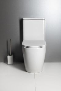 INFINITY RIMLESS komplakt WC, odpływ poziomy/pionowy, biały