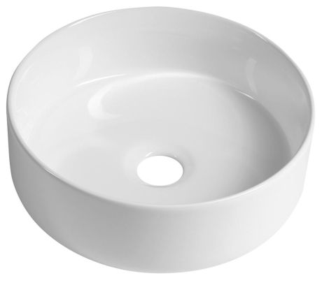 Przejdź do produktu NIMIS umywalka ceramiczna nablatowa średnica 30cm, biały