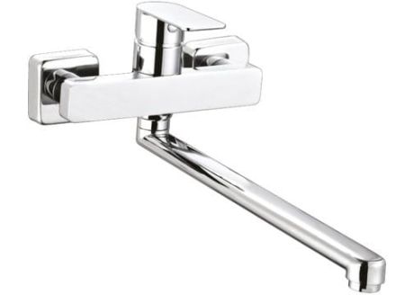 Przejdź do produktu Bateria zlewozmywakowa ścienna z długą wylewką Sapho Concorde CO625 chrom