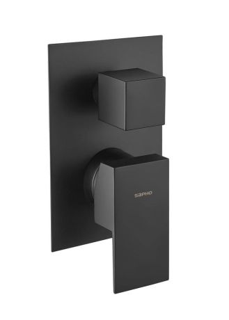 Przejdź do produktu SPECTRE bateria prysznicowa podtynkowa, 3 wyjścia, czarny mat