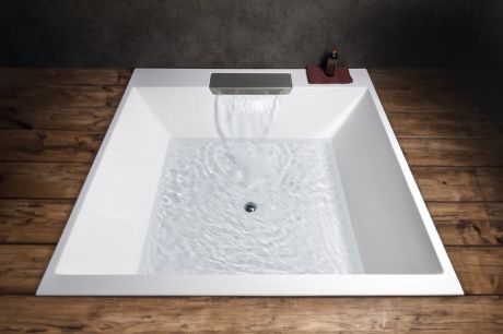 Przejdź do produktu CAME FALLS wanna ze stelażem 175x175x50cm, biała