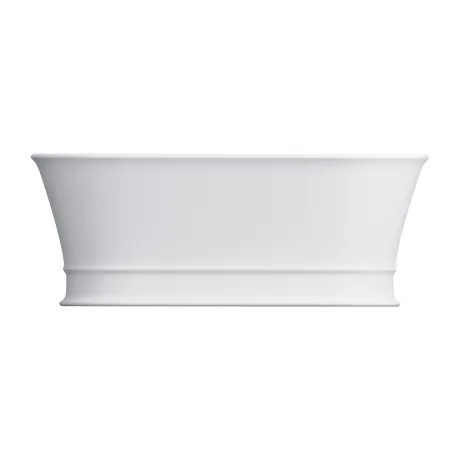 Przejdź do produktu Wanna wolnostojąca Retro 160x80 cm Omnires CLASSICAWWBM biały mat