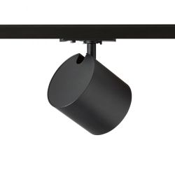 IRIS 9 do 1-faz. szyny czarna  230V LED 12W 24°  3000K
