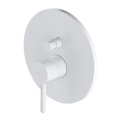 Y bateria prysznicowo-wannowa podtynkowa kompletna Omnires Y1235WM biały mat