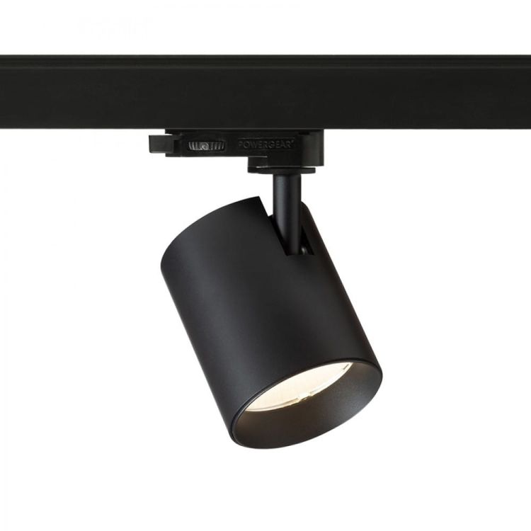 IRIS 7 do 3-faz. szyny czarna  230V LED 10W 24°  3000K