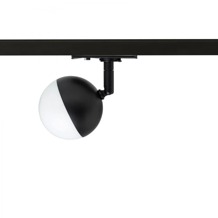 LYRA do 1-faz. szyny czarna akryl mleczny 230V LED 5W  3000K