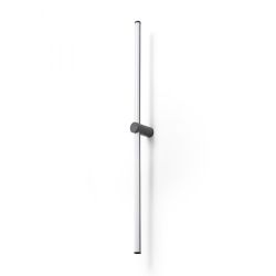 CLARIS 120 natynkowa czarna akryl mleczny 230V LED 2x12W  3000K