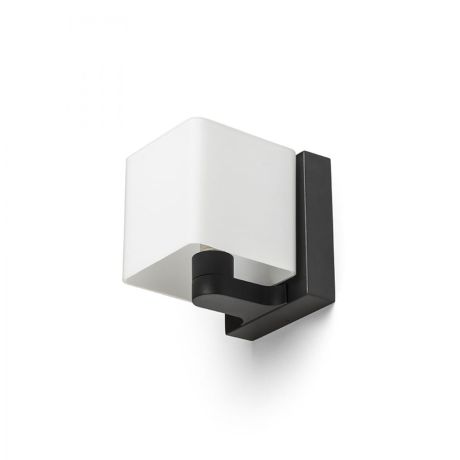 Przejdź do produktu PHILLY ścienna czarna szkło opalowe 230V LED G9 7W