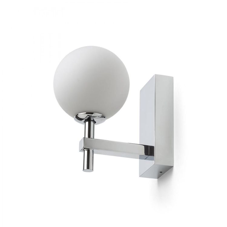 PEGGY ścienna chrom/szkło opalowe 230V LED G9 6W IP44