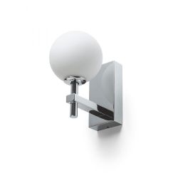 PEGGY ścienna chrom/szkło opalowe 230V LED G9 6W IP44