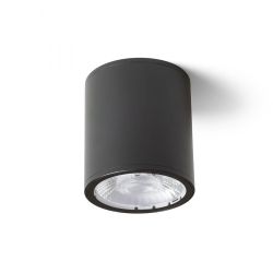 KORNELIA 10 sufitowa czarna 230V LED 15W IP65 3000K