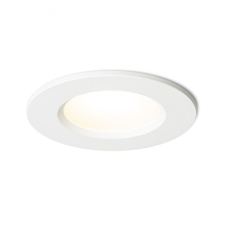 NONO DIMM wpuszczana czarna 230V LED 7W IP65 3000K