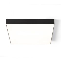 LARISA SQ 60 DIMM sufitowa czarna 230V LED 100W 3000K 4000K 6500K