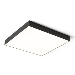 LARISA SQ 60 DIMM sufitowa czarna 230V LED 100W 3000K 4000K 6500K