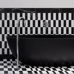 Wylewka wannowa wolnostojąca 86 cm Omnires WWYCR chrom połysk