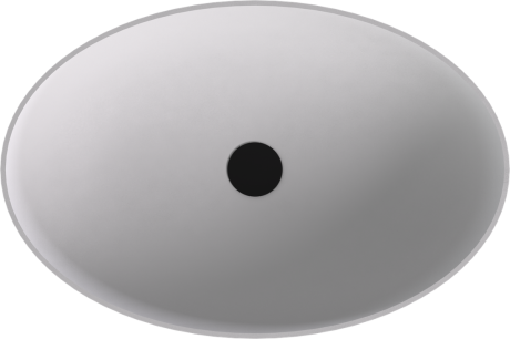 Przejdź do produktu BANERA OVAL umywalka kompozytowa nablatowa, 60x40cm, biały mat