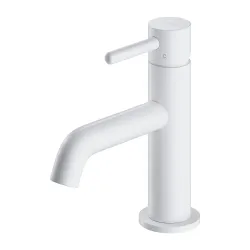 Bateria umywalkowa 16 cm miedź Omnires Y1210NWM biały mat