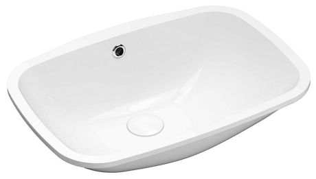 Przejdź do produktu NUVO umywalka podblatowa ceramiczna, 55x38cm, biały