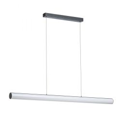 RIVIER LED I wisząca czarna/akryl przezroczysty 230V LED 24W 3000K