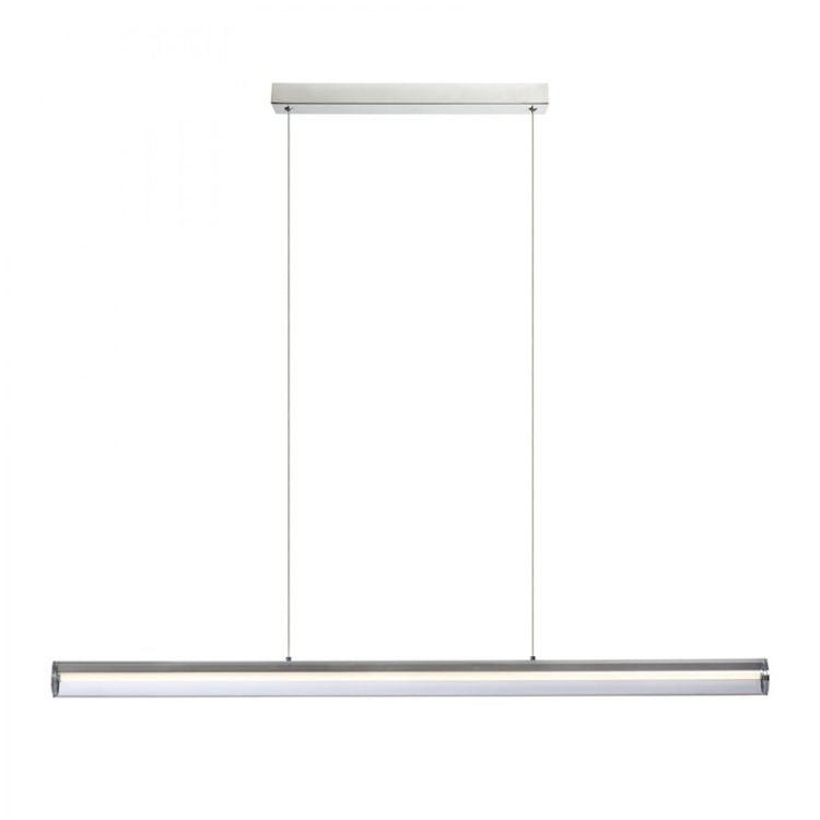 RIVIER LED I wisząca chrom/akryl mleczny 230V LED 24W 3000K
