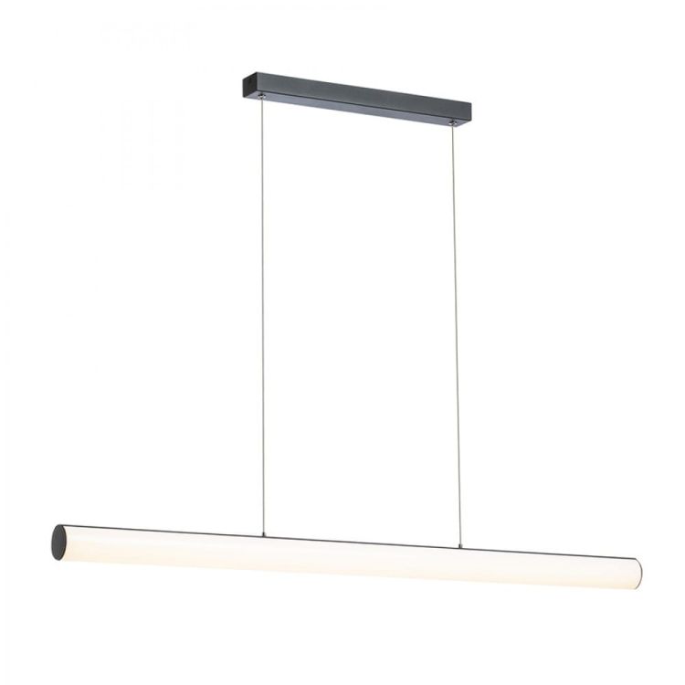 RIVIER LED I wisząca chrom/akryl mleczny 230V LED 24W 3000K