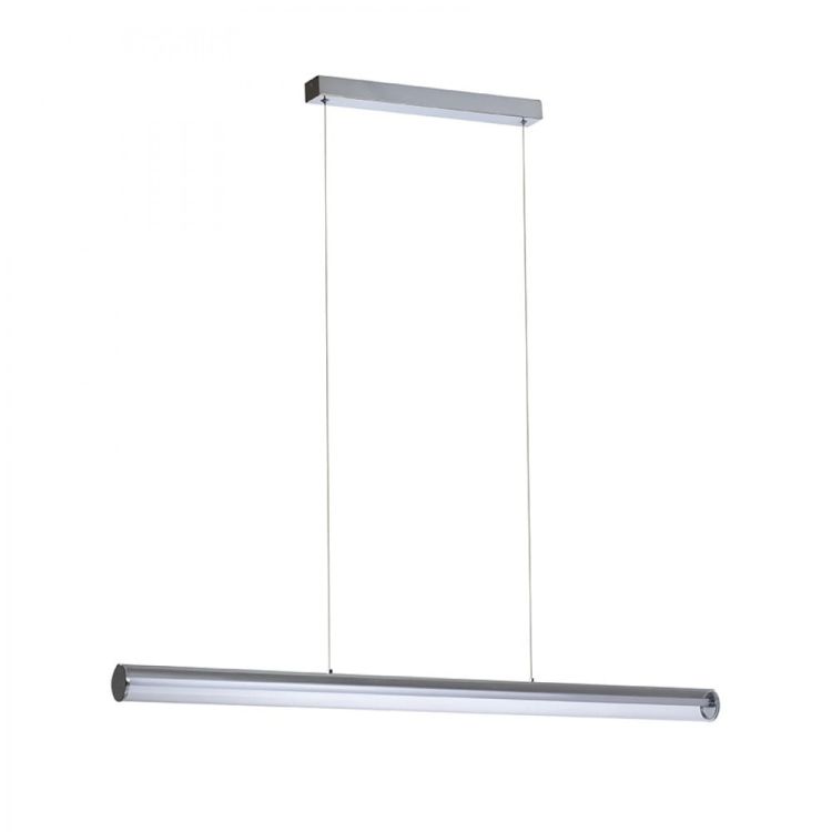 RIVIER LED I wisząca chrom/akryl przezroczysty 230V LED 24W 3000K