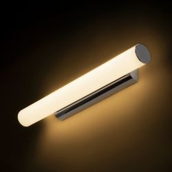 RIVIER LED 59 ścienna czarna/akryl mleczny 230V LED 18W 3000K