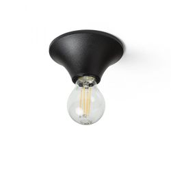 BOY sufitowa czarna plastik 230V LED E27 11W IP44