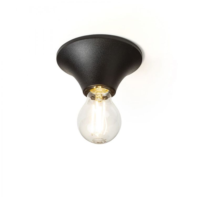 BOY sufitowa czarna plastik 230V LED E27 11W IP44
