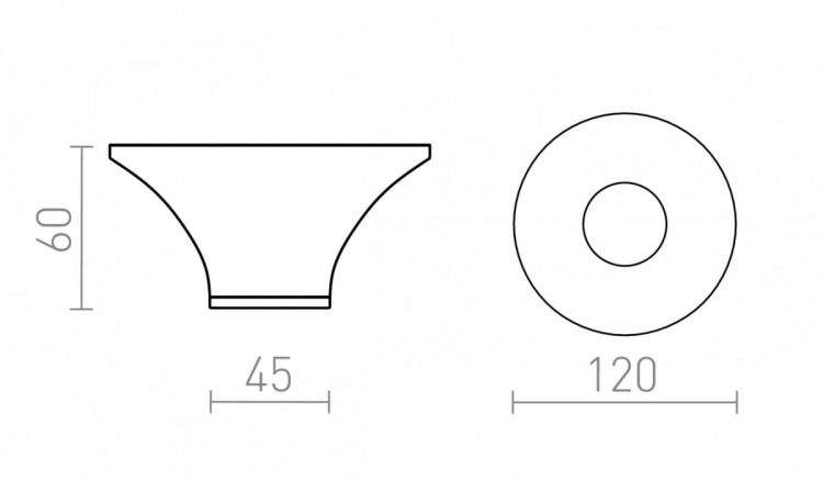BOY sufitowa biała plastik 230V LED E27 11W IP44